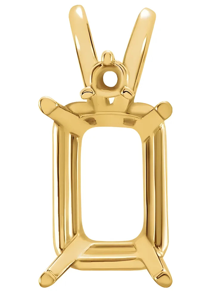 14K Montadura Dije Octag