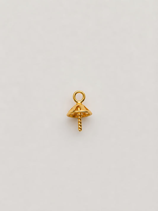 14K Capuchon P/Perla C/Asa