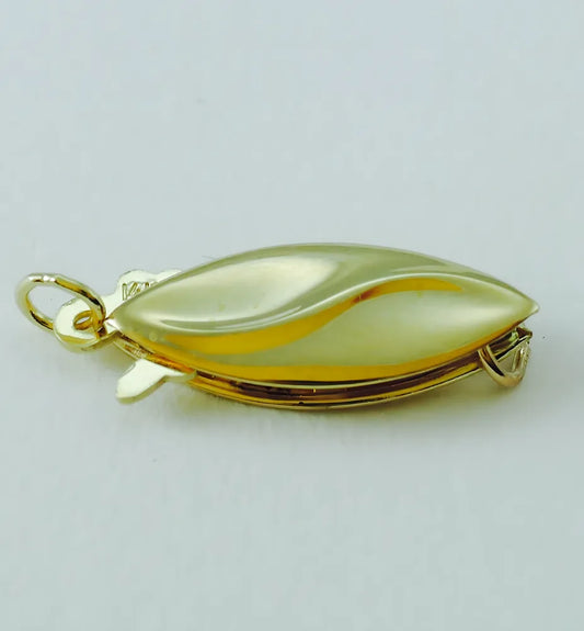 14K Broche Pepita Gde.
