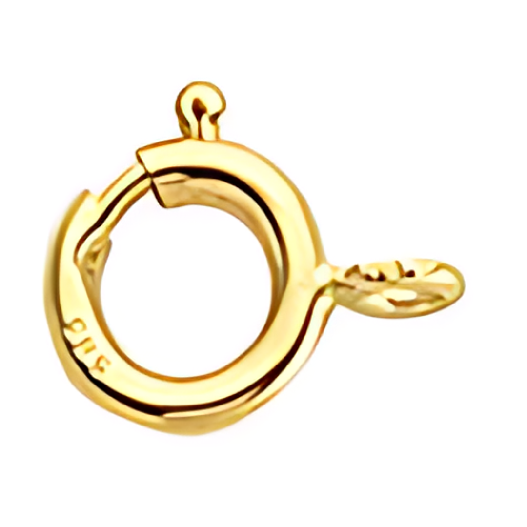 10K Broche Argolla
