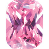 Circonia Octagonal Rosa