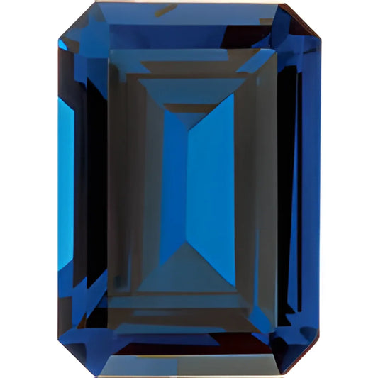 Espinela Azul Octagonal