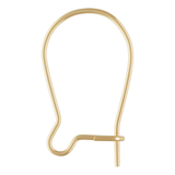 Gf 14K Gancho Arete Cerrado