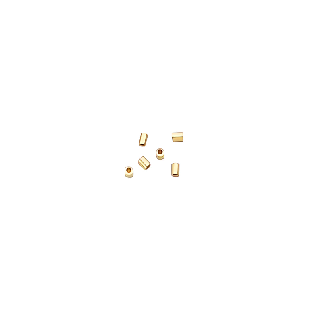 Gf 14K Grapa 2 X 2 Mm