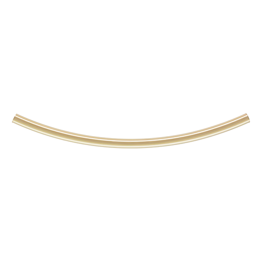 Gf 14K Tubo Liso Curvo 1.5 X 15 Mm