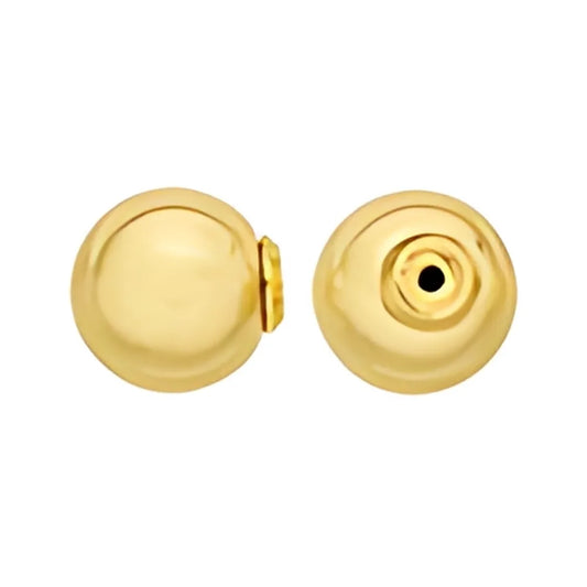 14K Bolita C/Cuerda P/Arete