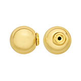 14K Bolita C/Cuerda P/Arete