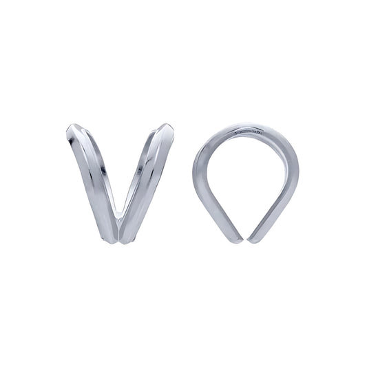 Plata Reasa En V P/Dije