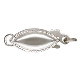 Plata Broche Pepita Liso