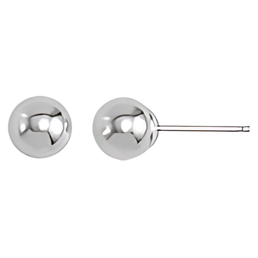 Plata  Broq Bola C/Asa 6 Mm